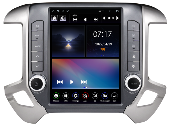 TS-GMPU12-1RR-5B   2014-2018 Chevy Silverado/GMC Sierra Generation 5 T-Style Radio